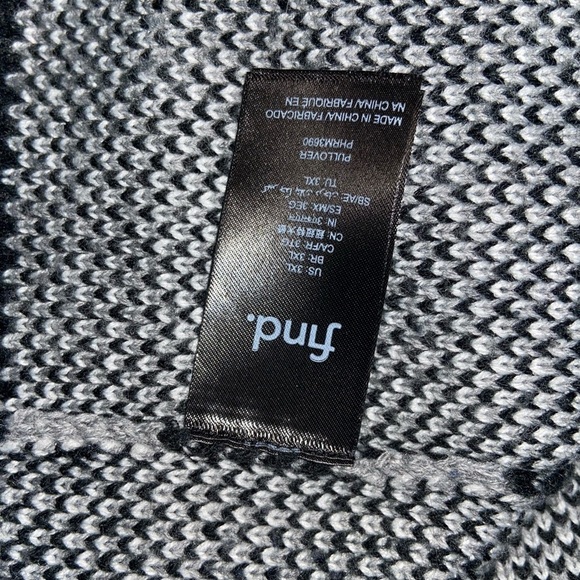 Find Women’s 3X Plaid Sweater - Picture 4 of 5